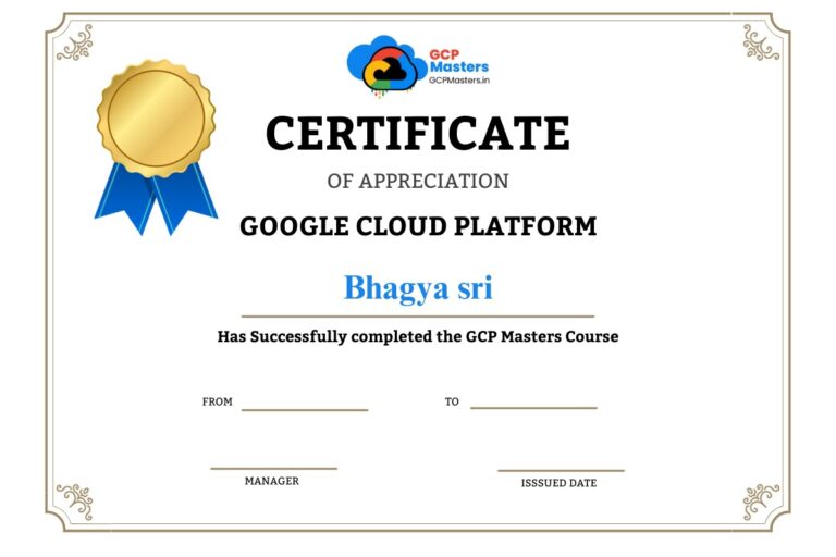 gcp masters training in hyderabad